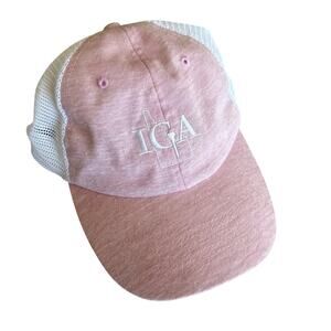 Imperial IGA Pink Golf Hat - Adjustable Kids Trucker Hat